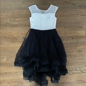 Black and White Formal Dress